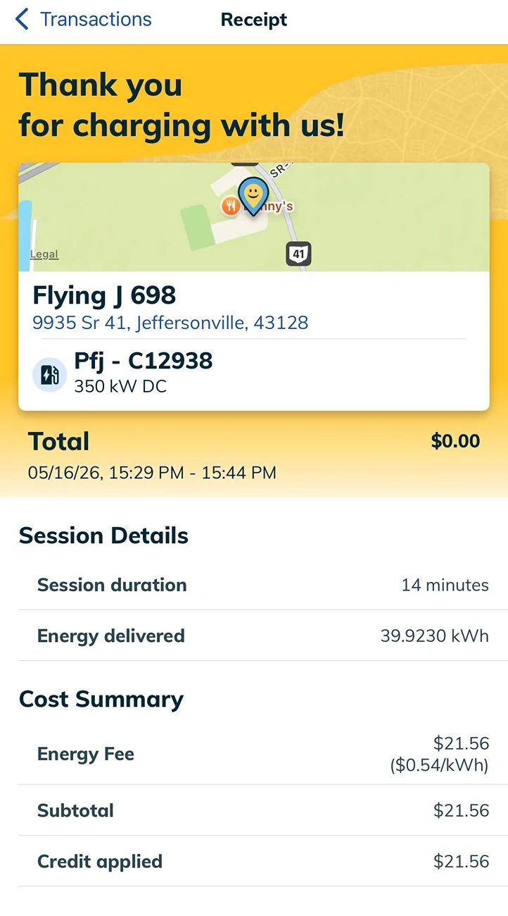 Ford F-150 Lightning $20 EVgo Promo Charging Credits [YMMV] IMG_9968