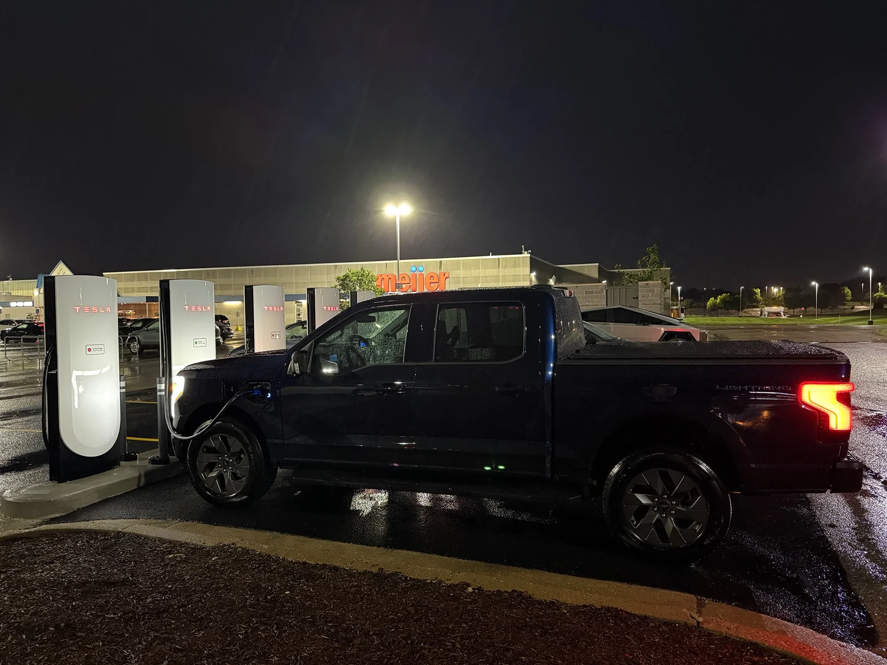 Ford F-150 Lightning Tesla Supercharger PSA IMG_9970