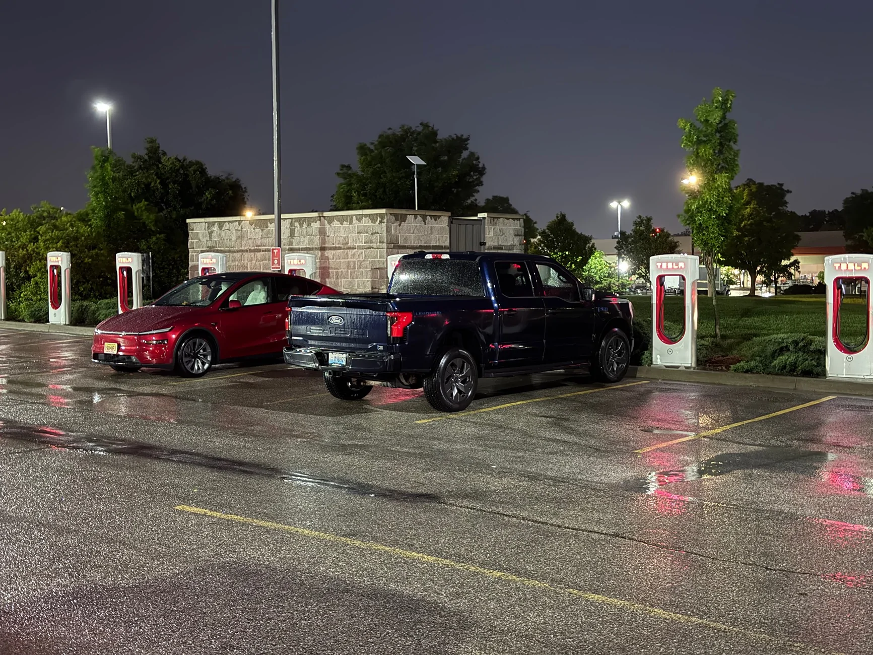 Ford F-150 Lightning Tesla Supercharger PSA IMG_9969