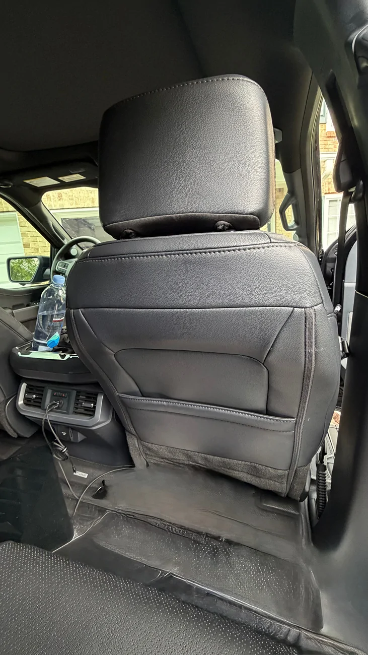Ford F-150 Lightning WTS 2025 Lariat Seats Covers IMG_1747