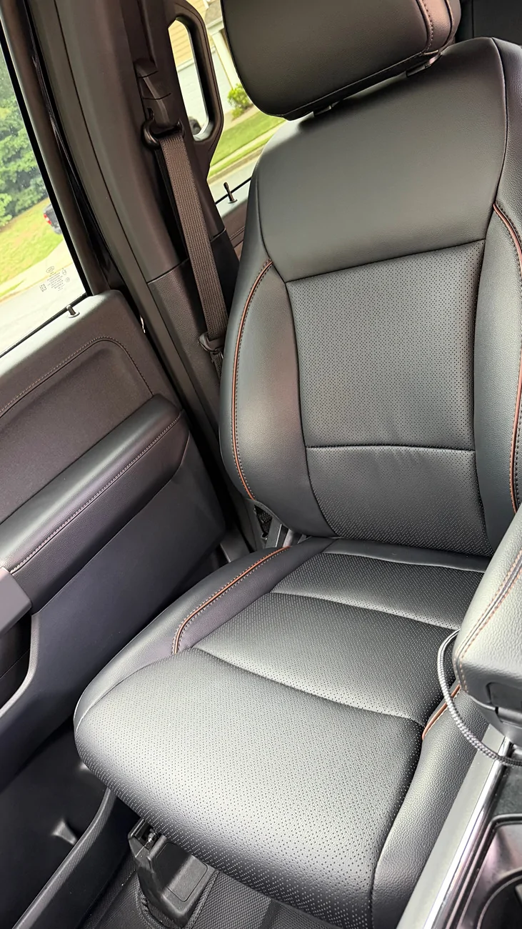 Ford F-150 Lightning WTS 2025 Lariat Seats Covers IMG_1744