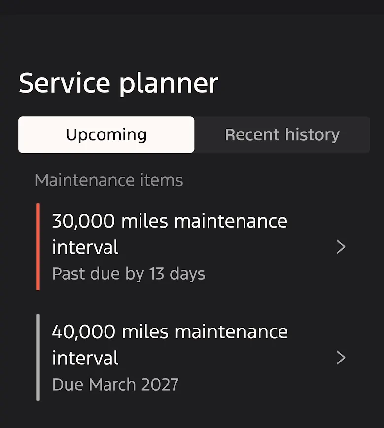 Ford F-150 Lightning Customer initiated method to reset service reminder shown in Ford App? 1779115067147-gr