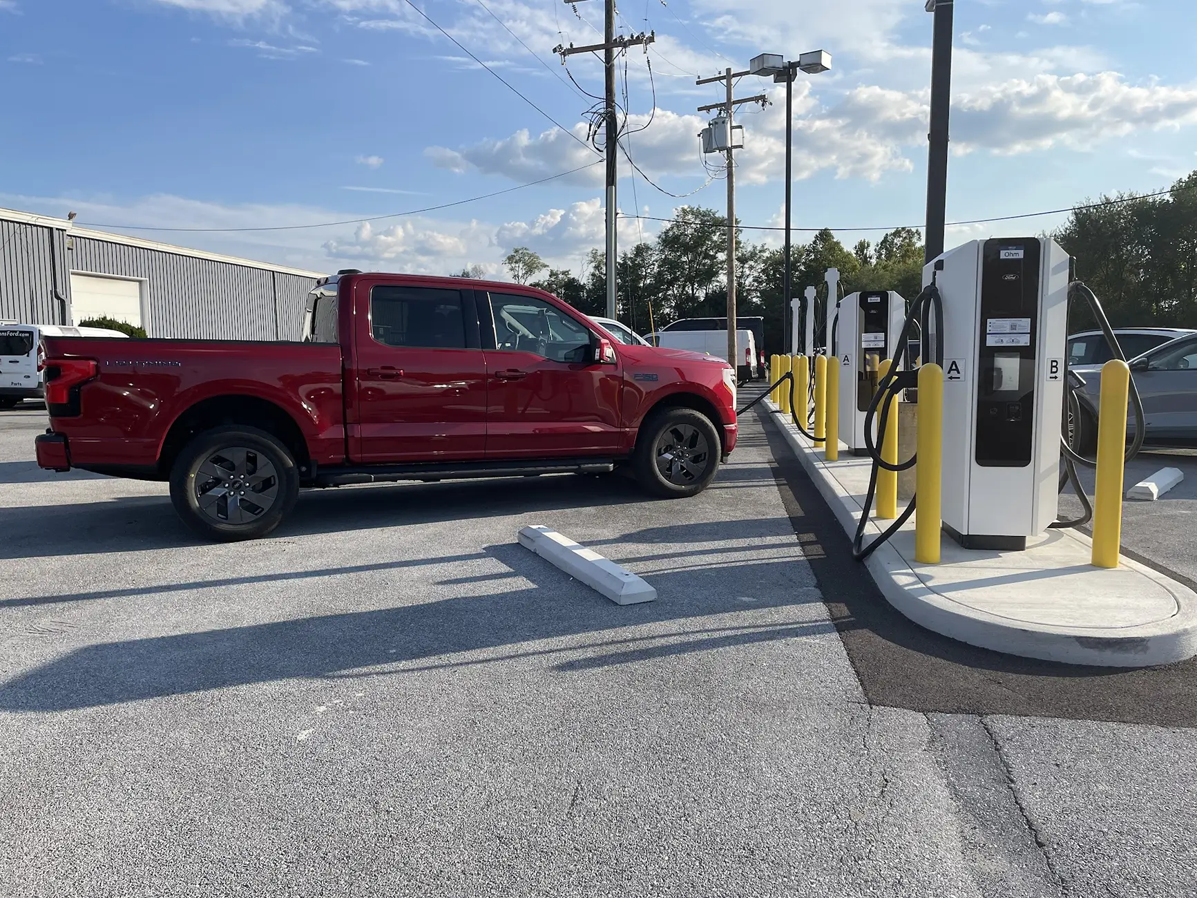 Ford F-150 Lightning EV Connect at Ford dealership 1779311060754-x