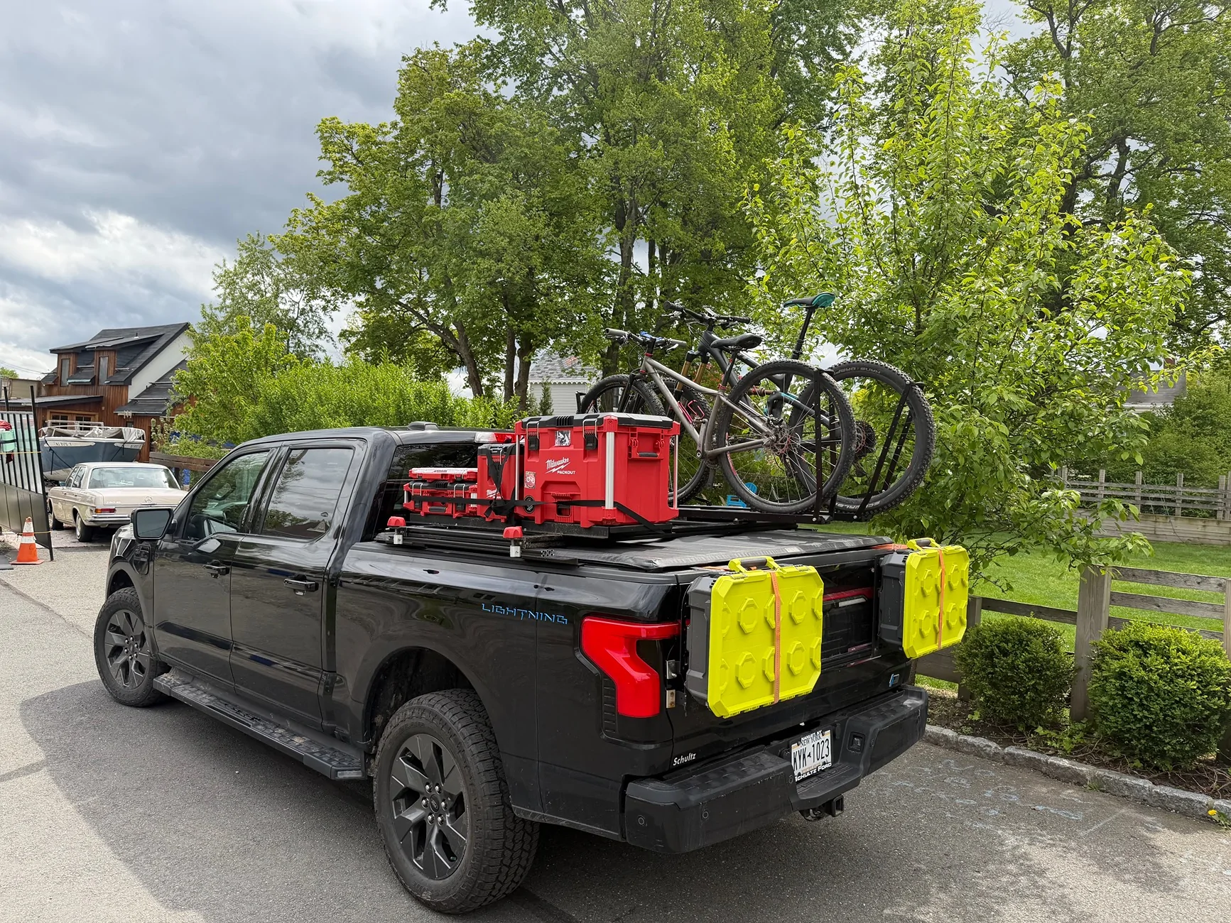 Ford F-150 Lightning Bed Rack + Ideas for holding more camping gear! IMG_0674