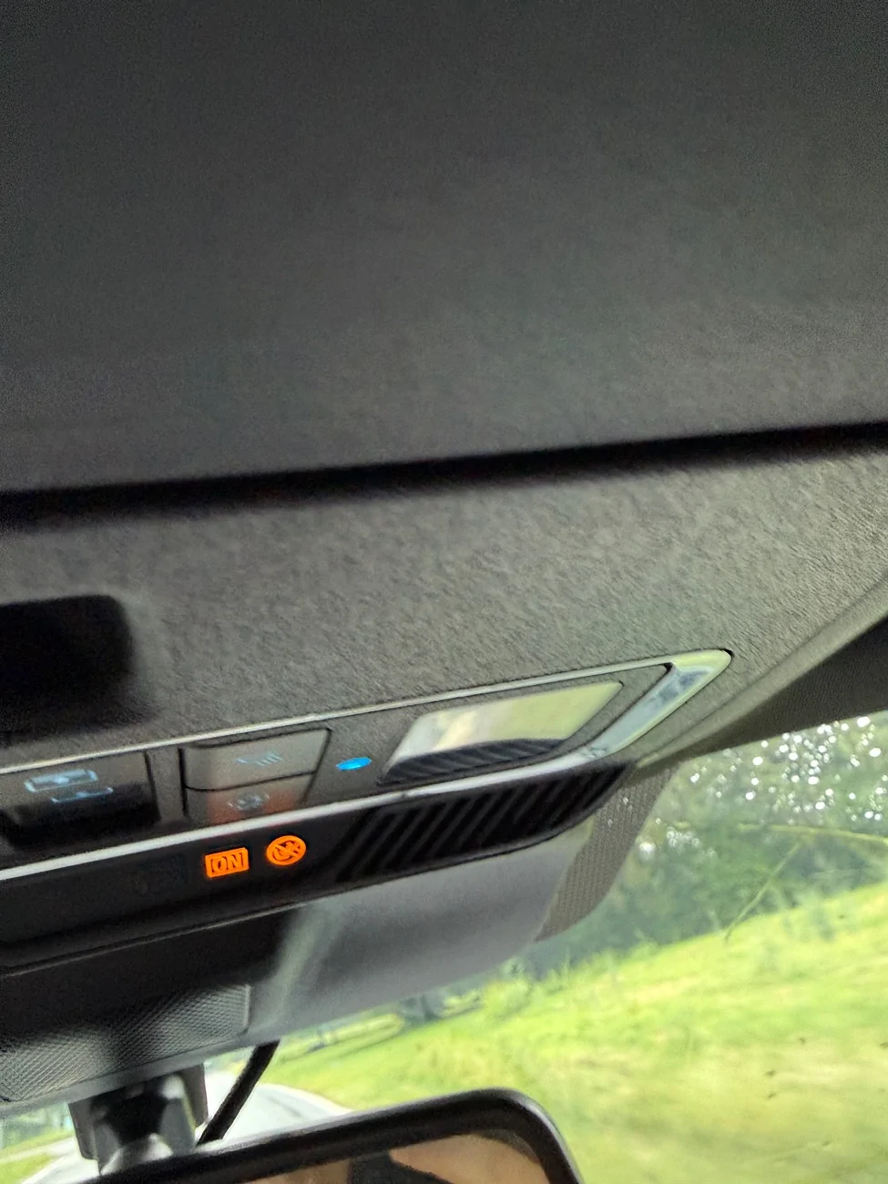 Ford F-150 Lightning Water Leaking Through Sunroof Controls IMG_8491