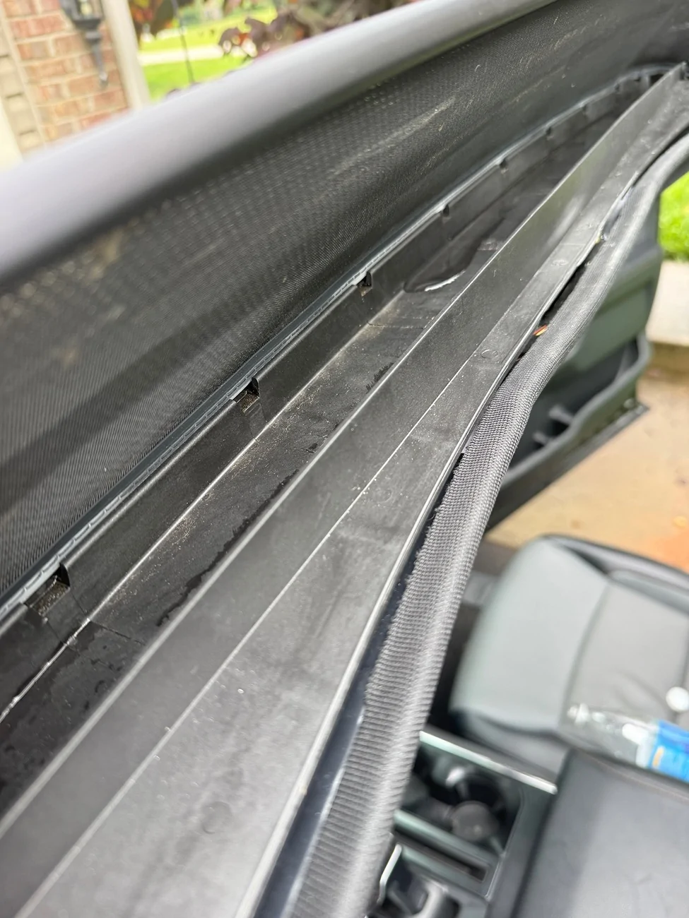 Ford F-150 Lightning Water Leaking Through Sunroof Controls IMG_8496