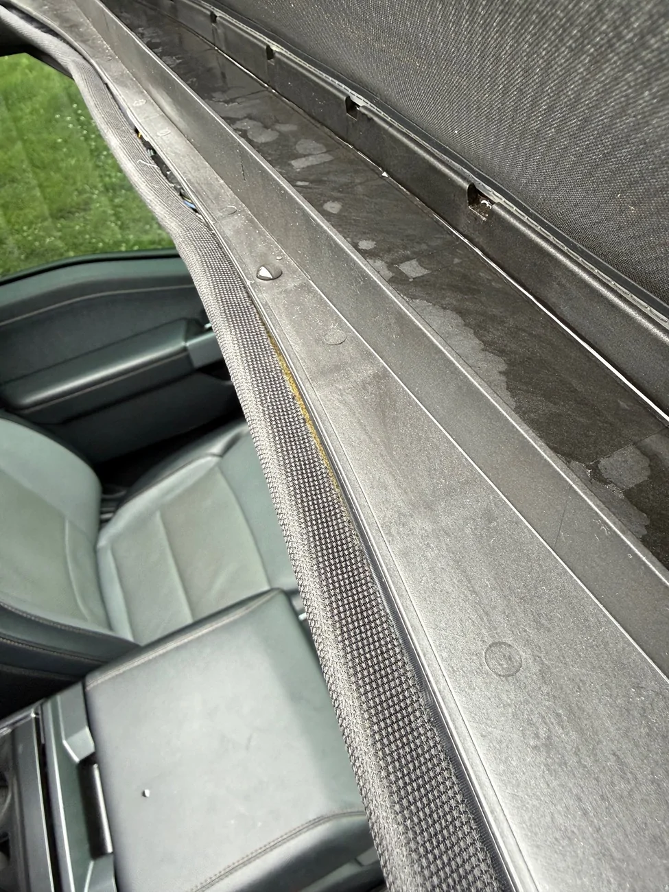 Ford F-150 Lightning Water Leaking Through Sunroof Controls IMG_8497