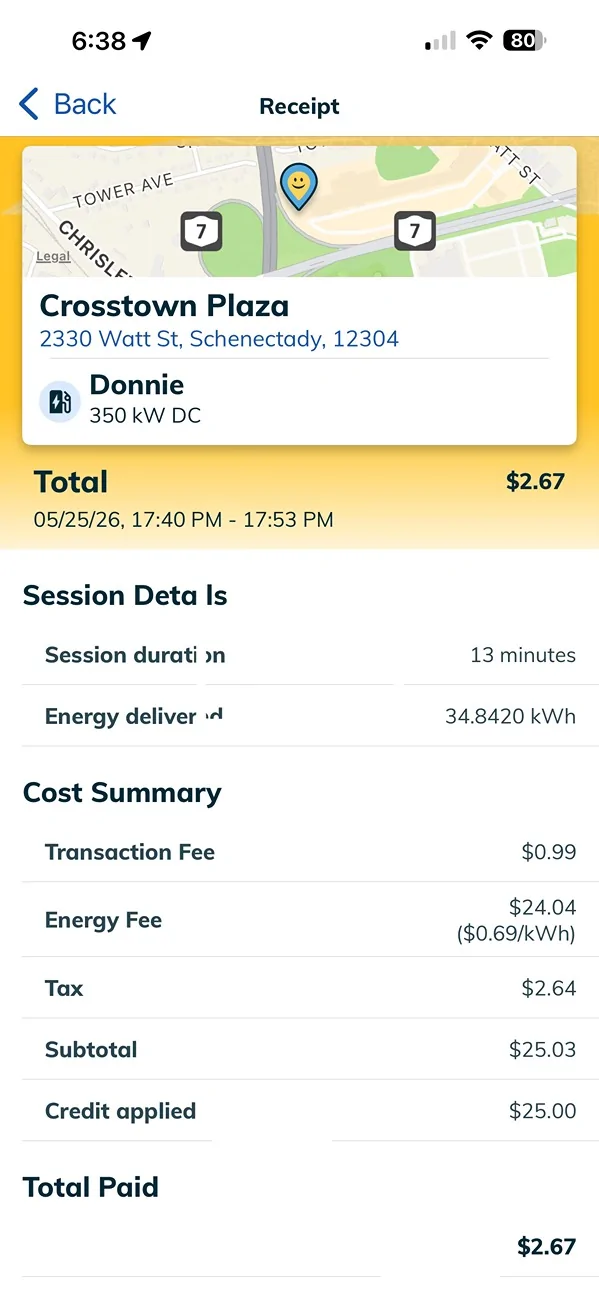 Ford F-150 Lightning $20 EVgo Promo Charging Credits [YMMV] IMG_6548