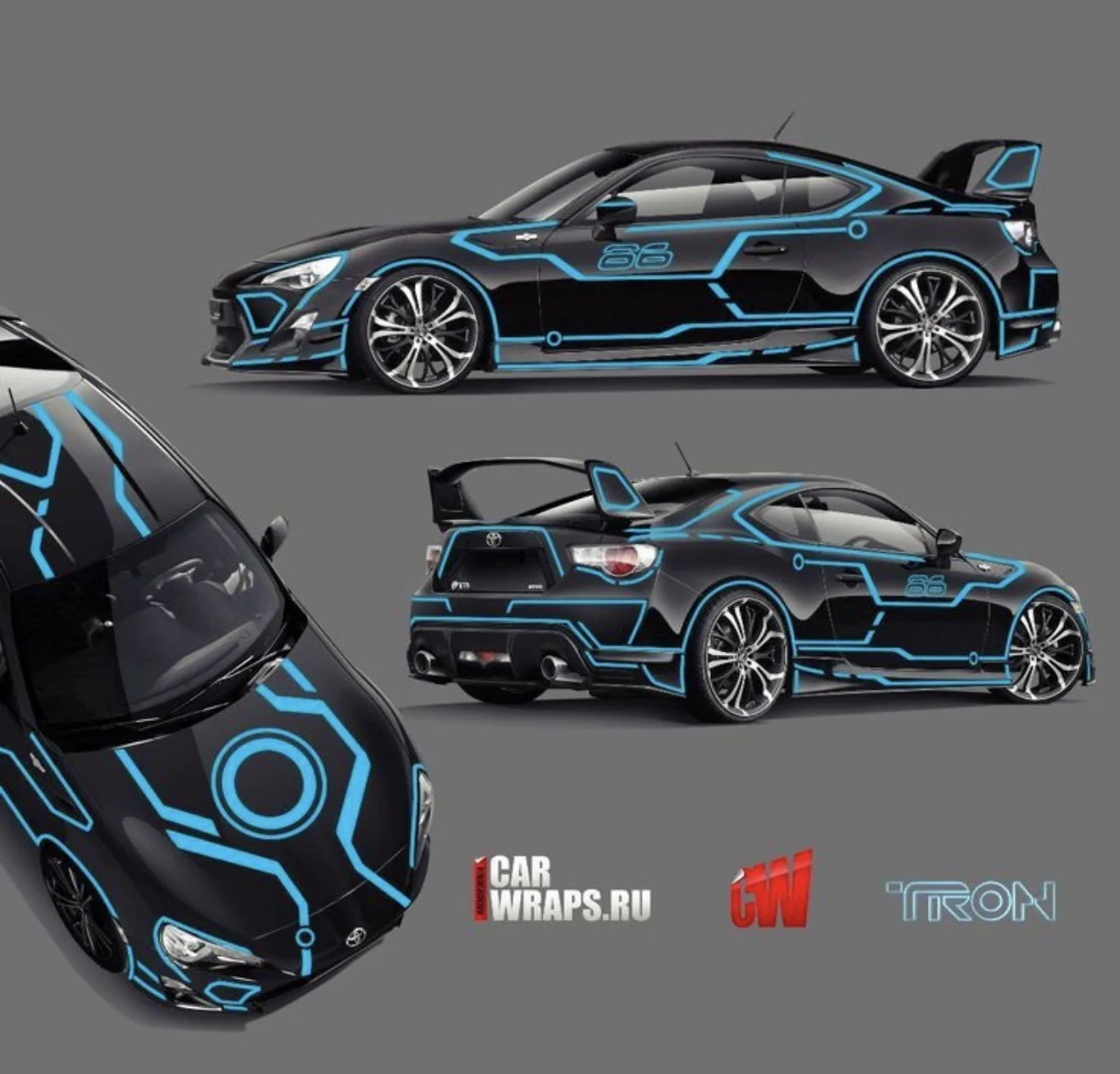 Ford F-150 Lightning Thoughts on Tron themed graphics IMG_0134