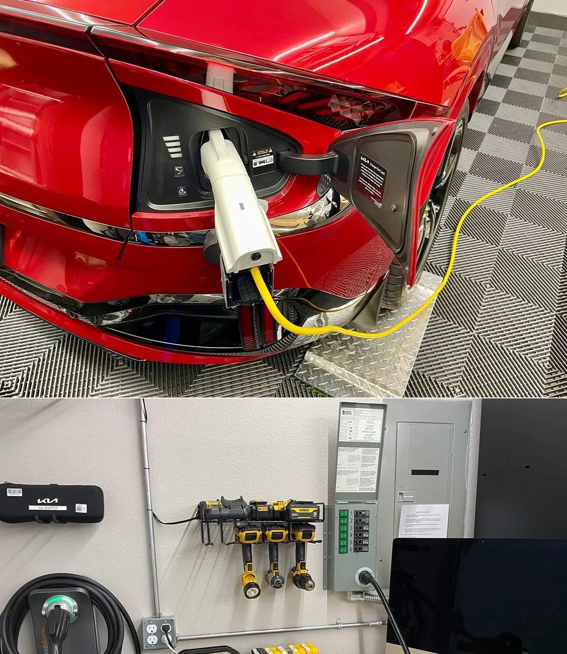 Ford F-150 Lightning Real-World Home Power Backup Options Using F-150 Lightning EV6 V2L Adapter Transfer Switch 5