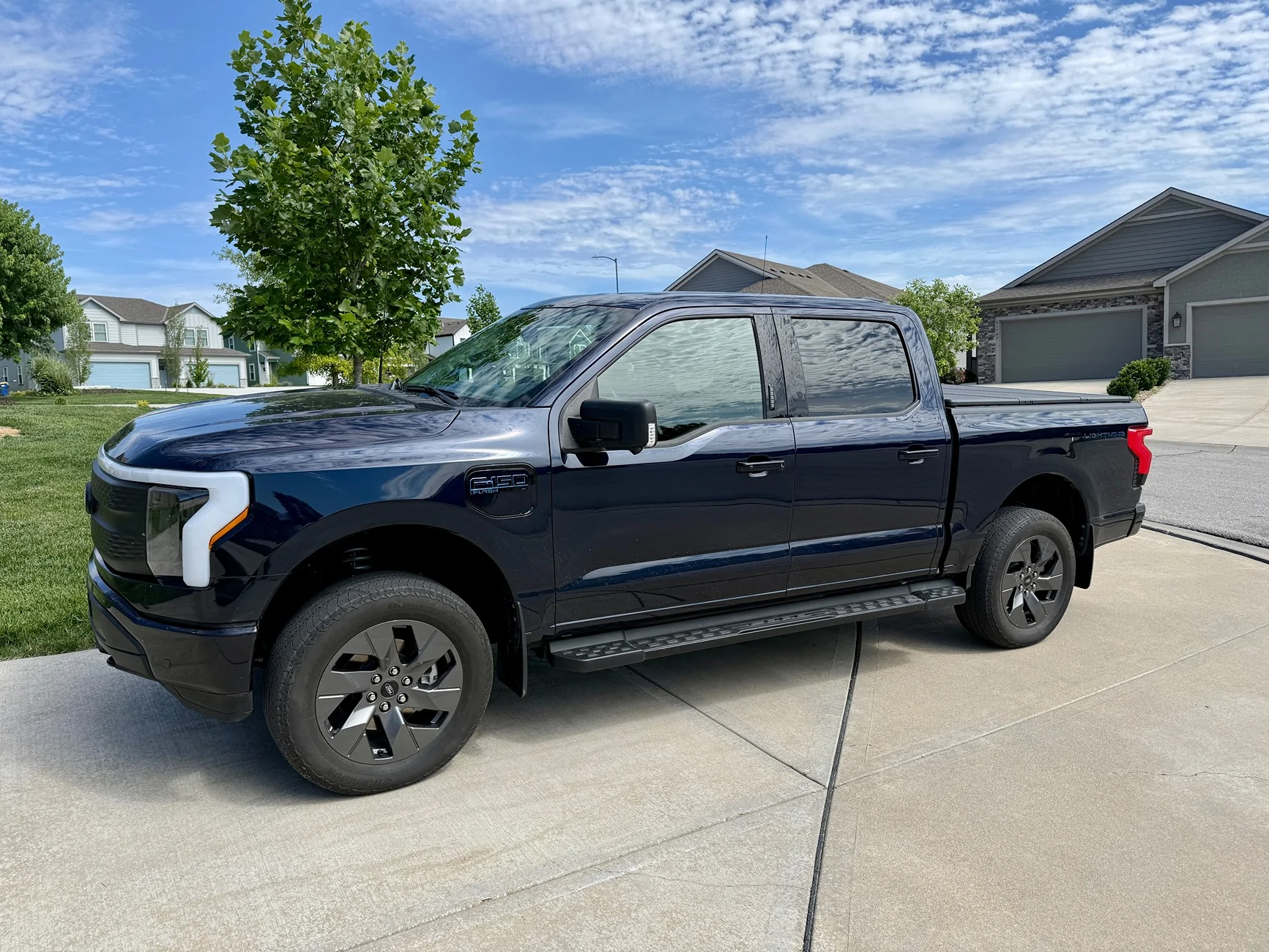 Ford F-150 Lightning Eibach lift kit installed IMG_4859