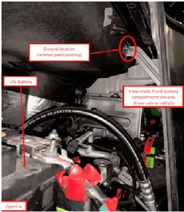 Ford F-150 Lightning Pro Power reserve limit fails where to connect neg for battery charger