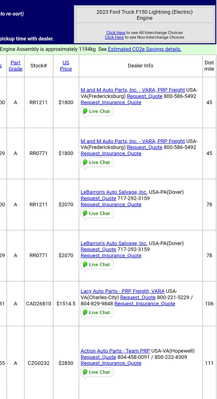Ford F-150 Lightning Failing bearing in front drive unit, just diagnosed at 112,647 miles. Screenshot_20260618-193357