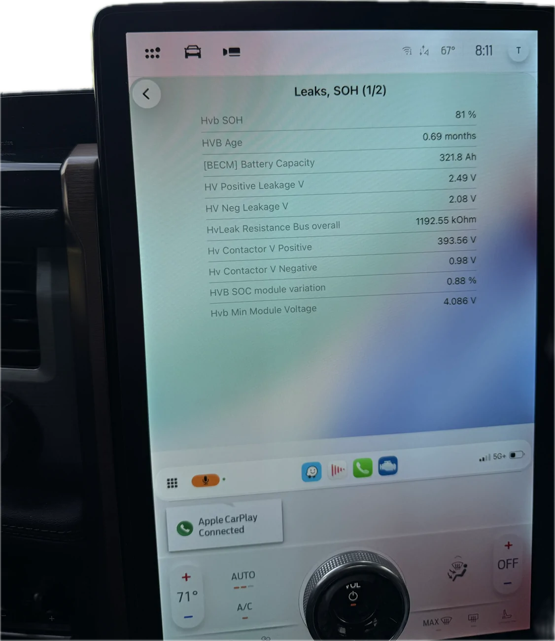 Ford F-150 Lightning Should I be Worried ? SOH 79% 1781964319659-z