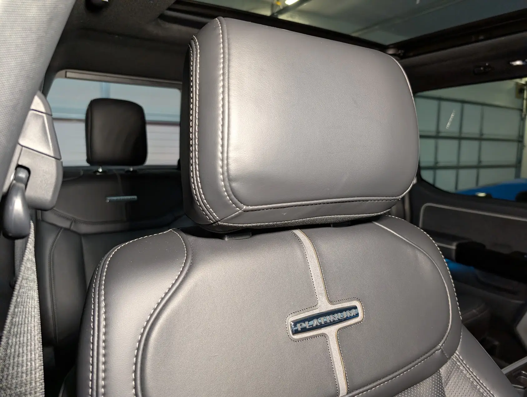 Ford F-150 Lightning 2025 Platinum Dark Elements Package - No Headrest Speakers? 1781977730909-88