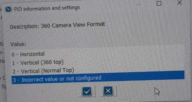 Ford F-150 Lightning Front proximity sensor defaults to sonar graphic instead of 360 camera - FORScan fix? 1782065875880-zc