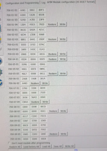 Ford F-150 Lightning Front proximity sensor defaults to sonar graphic instead of 360 camera - FORScan fix? 1782066010038-jf