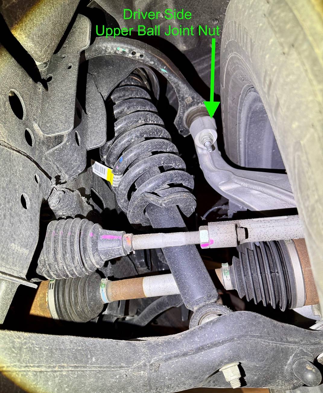 Ford F-150 Lightning Bad front passenger side shock absorber? IMG_2469