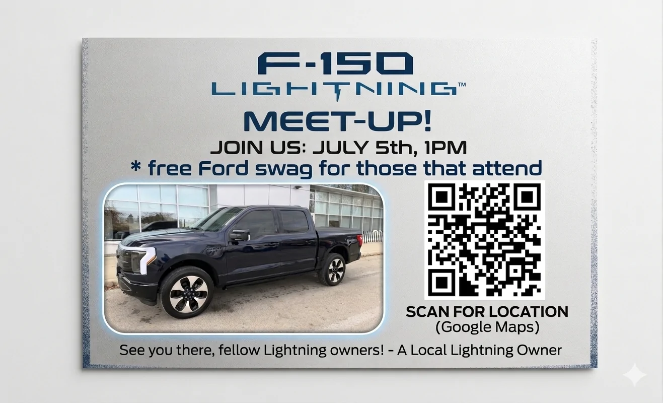 Ford F-150 Lightning South West Ontario Meet-up - July 5th 1PM imag