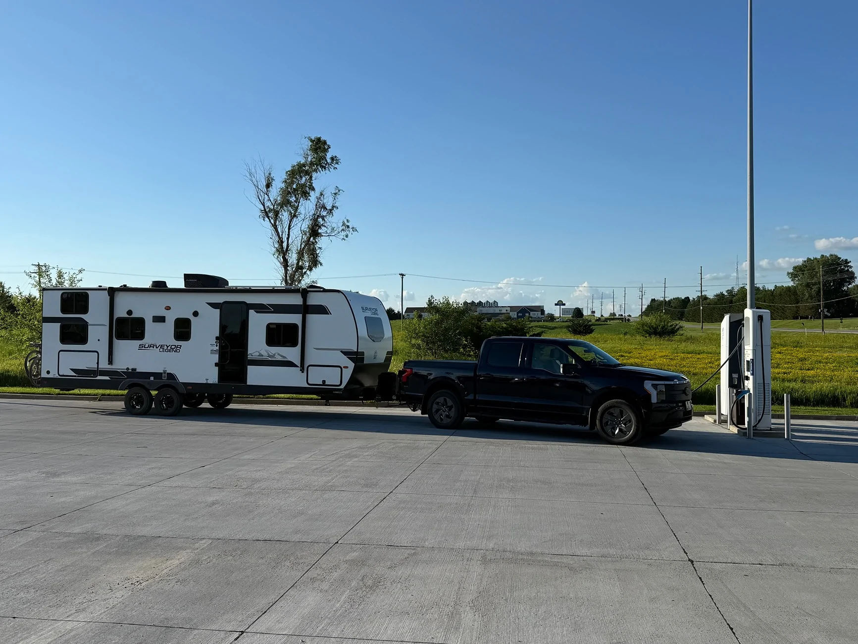 Ford F-150 Lightning Everyone is Towing IMG_8420