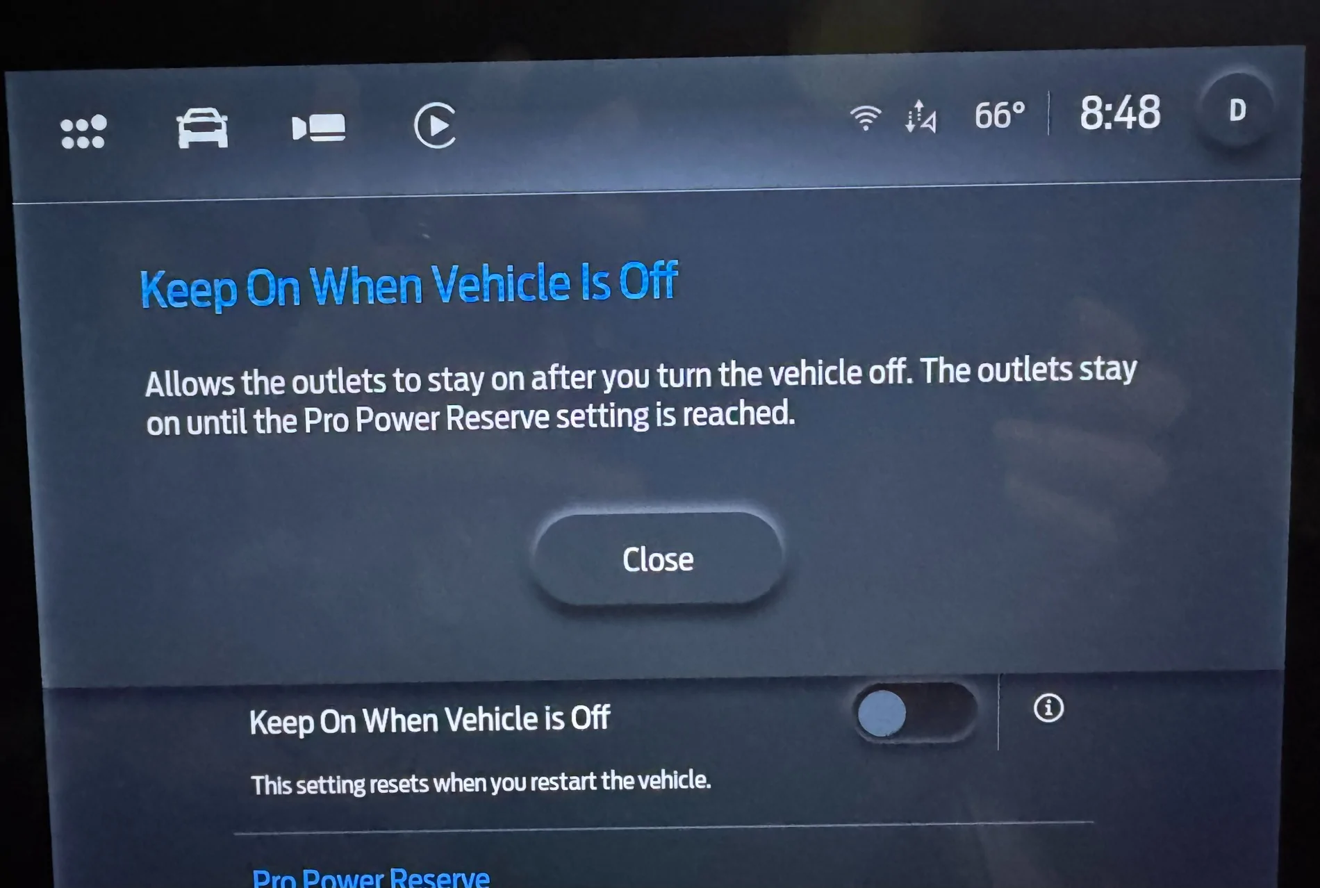 Ford F-150 Lightning [Feature Rollout] Pro Power Onboard with Vehicle Off IMG_4856