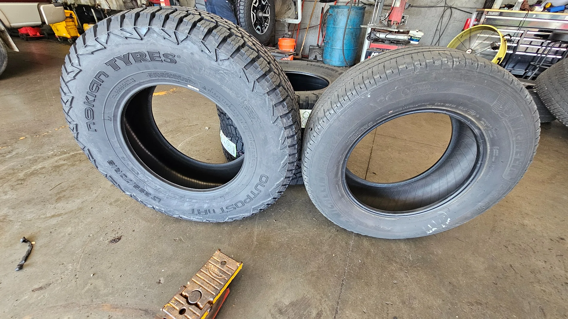Ford F-150 Lightning Tire day!! 20260630_152315