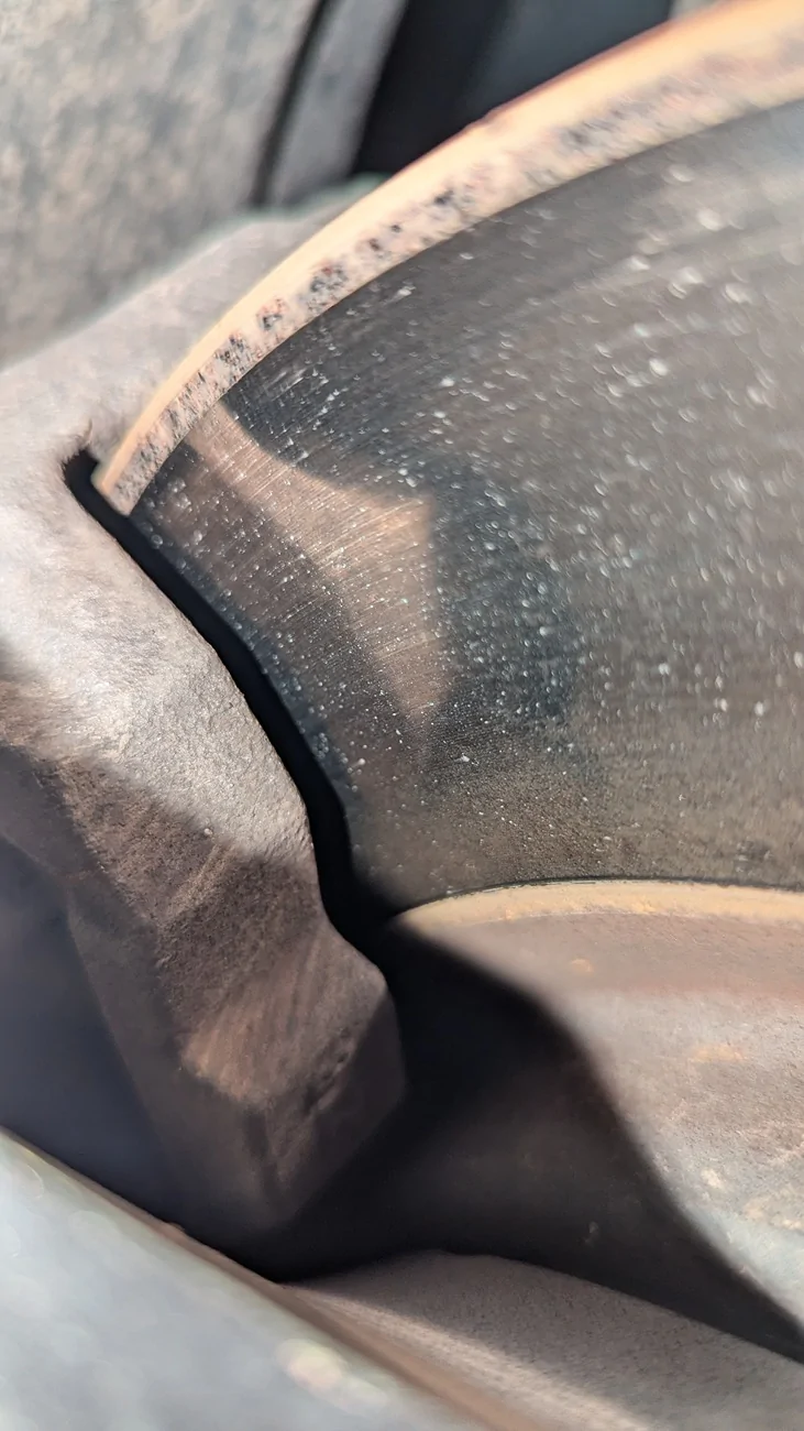 Ford F-150 Lightning Steering while backing down gravel with trailer PXL_20260708_044634745