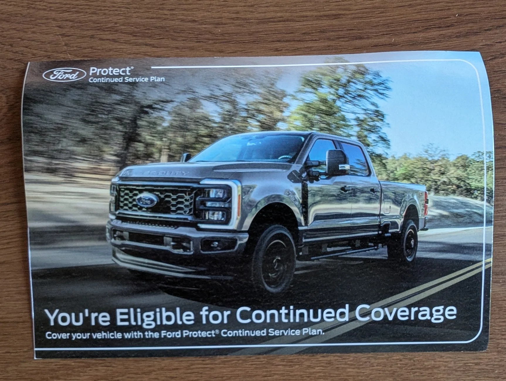 Ford F-150 Lightning 4 years in, even Ford corporate doesn't know it's an EV... Postcard side 2