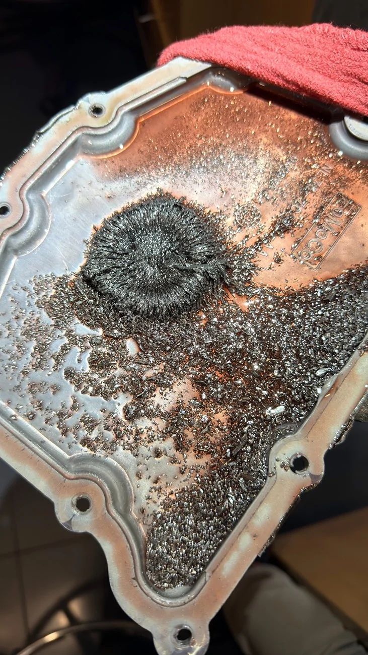 Ford F-150 Lightning Failing bearing in front drive unit, just diagnosed at 112,647 miles. IMG_20260708_121354
