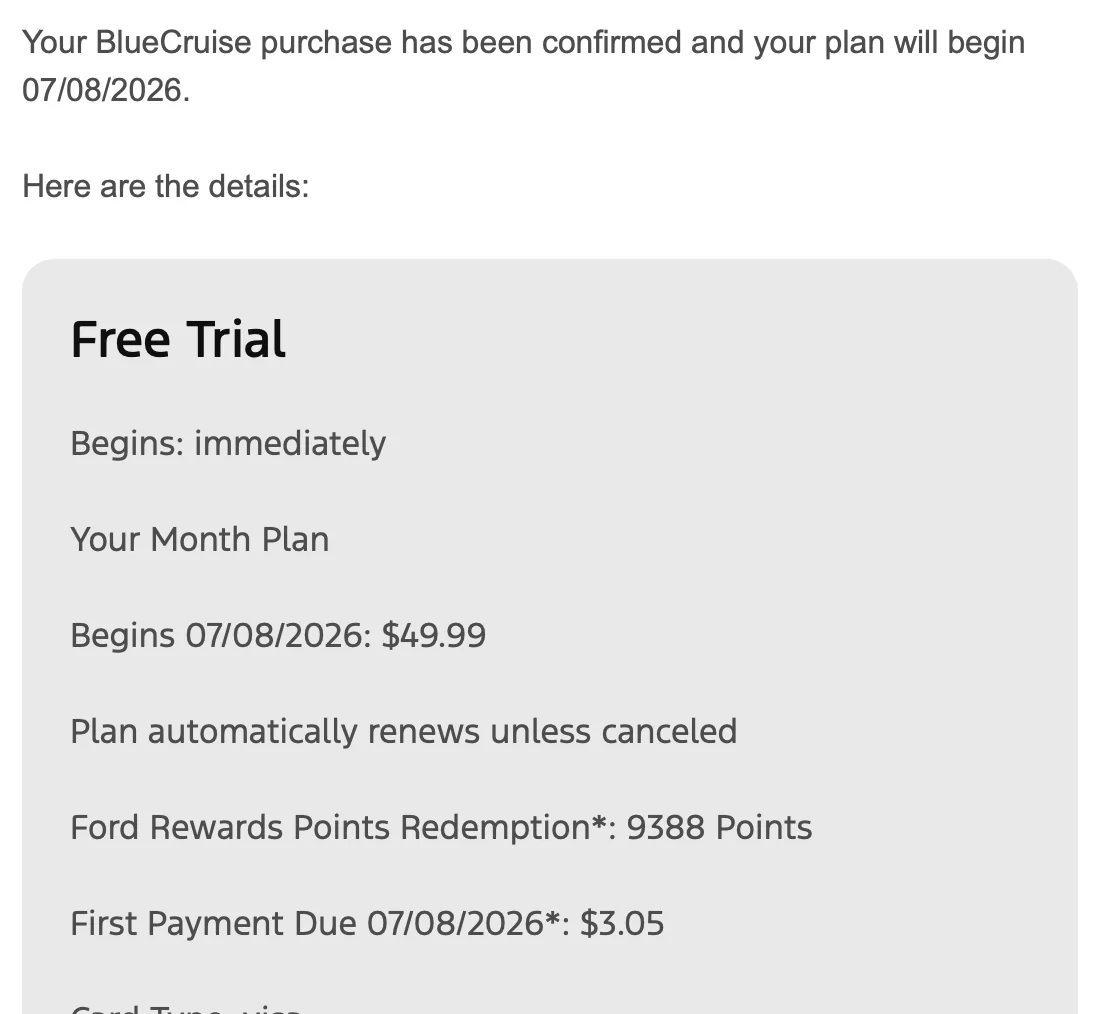 Ford F-150 Lightning Renew Ford Connected Navigation today? Why would I? Screenshot 2026-07-08 at 4.03.09 PM