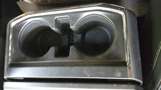 Ford F-150 Lightning modification to rear cup holders. (for my dog) 1783721737987-7s