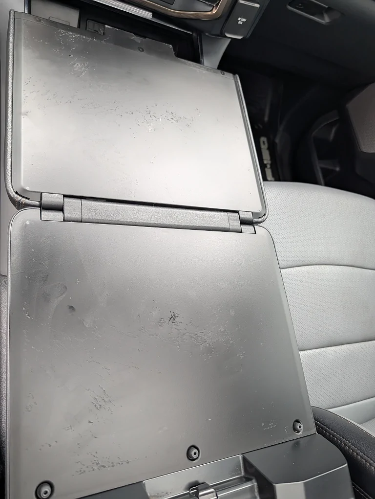 Ford F-150 Lightning Repair dents in work surface PXL_20260712_172534933