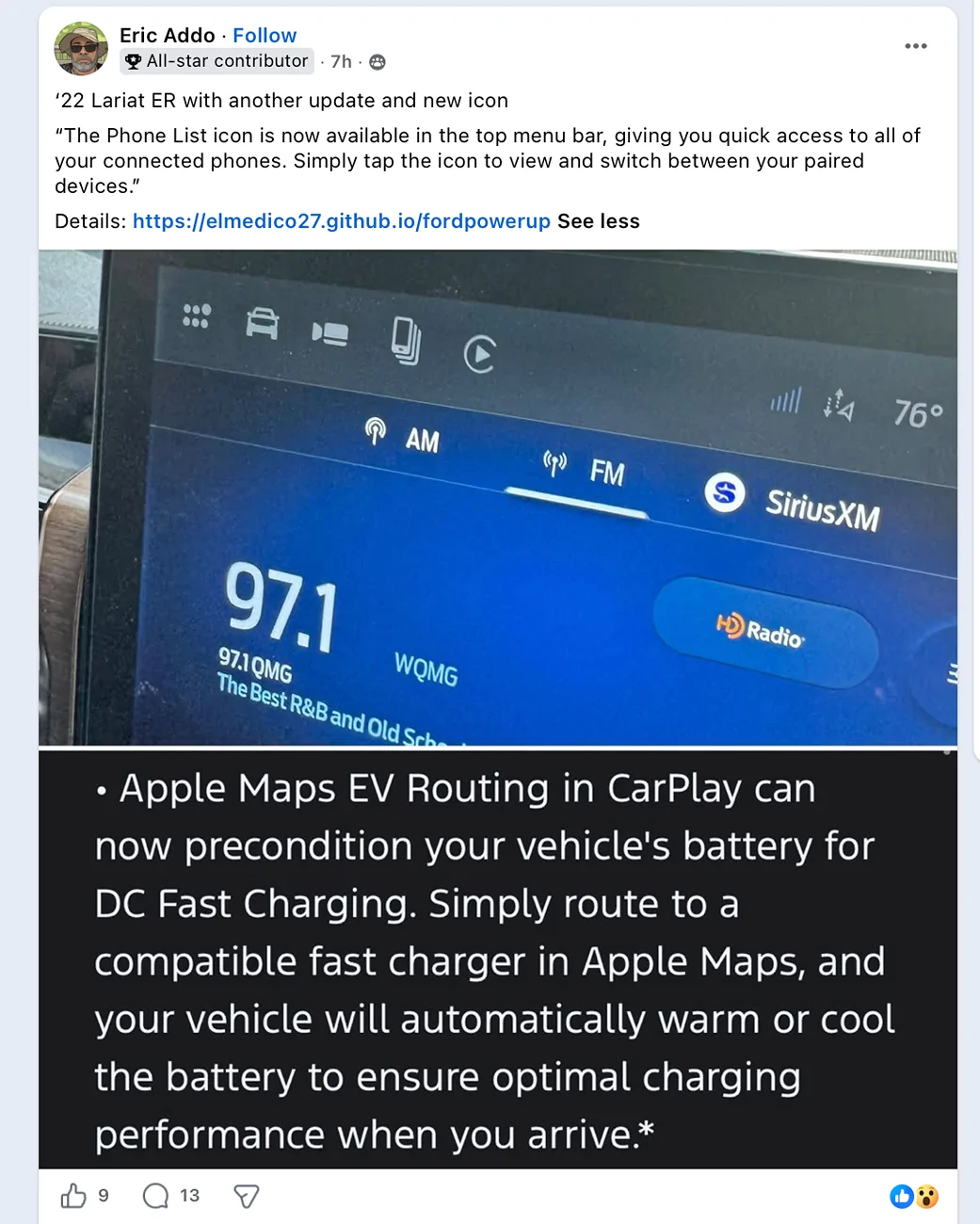 Ford F-150 Lightning SYNC-26.2.8.3 Software Update 12 - Center Touchscreen [EAP] Screenshot 2026-07-21 at 19.43.48