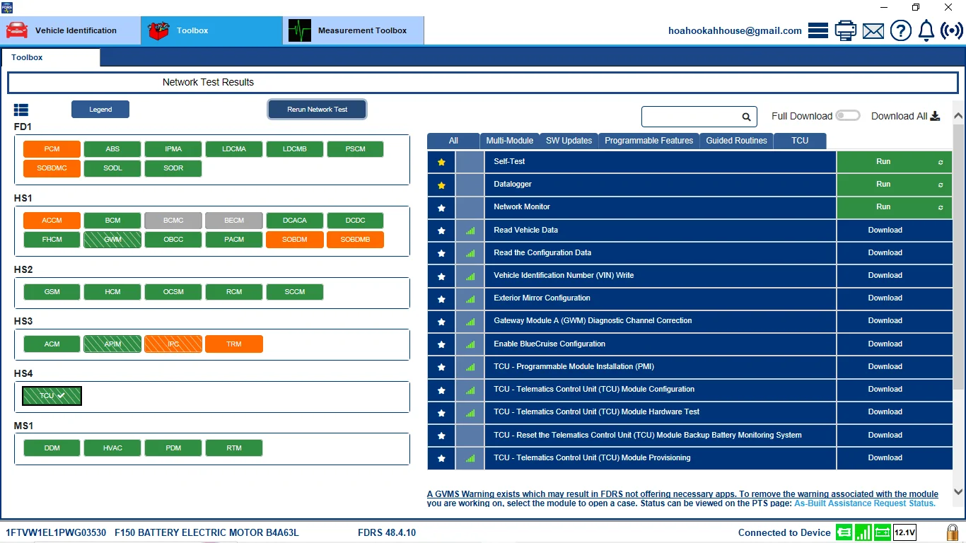 Ford F-150 Lightning FRDS and the BECM that is offline: Fix#49 Screenshot (113)