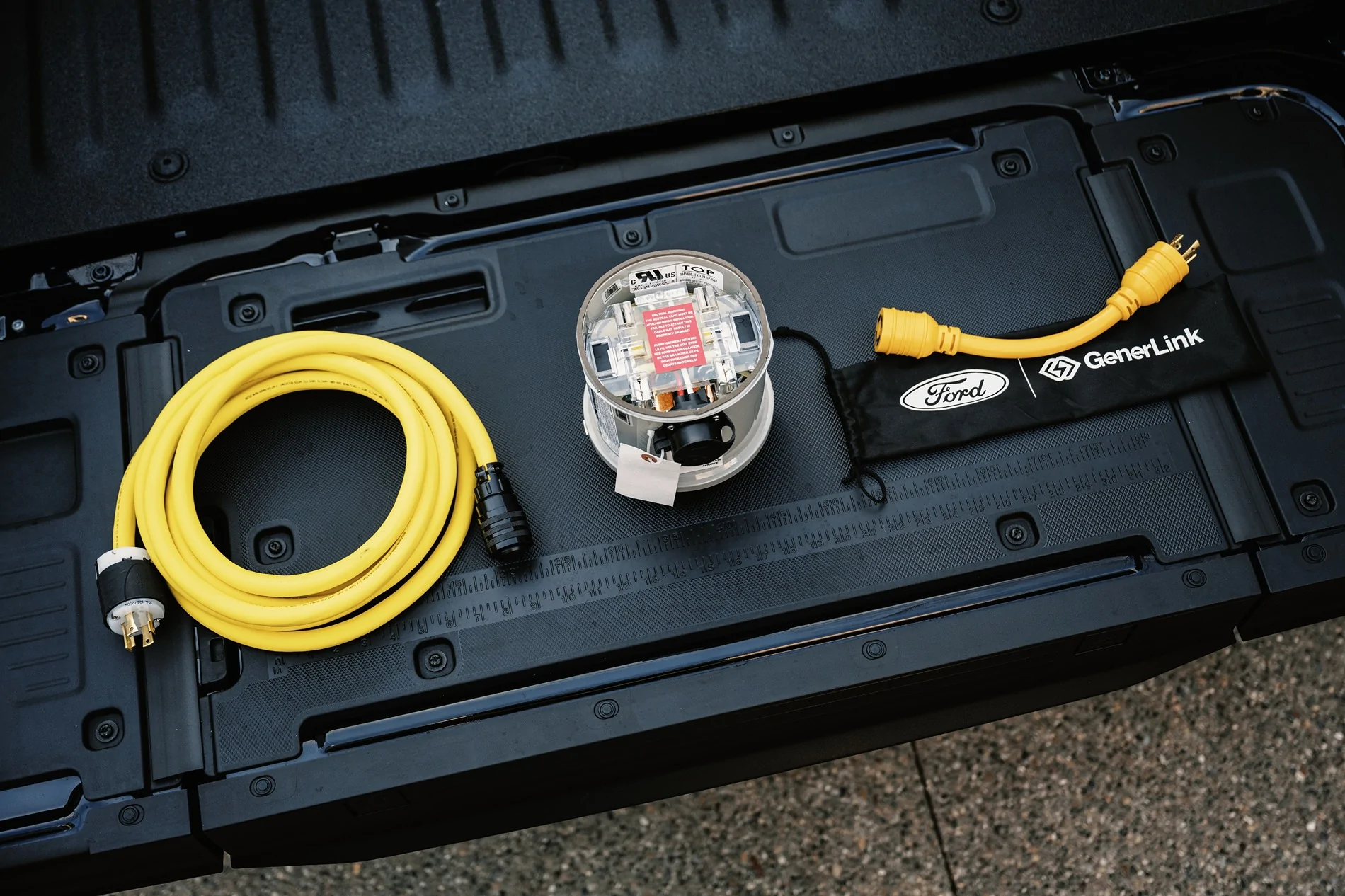 Ford F-150 Lightning GenerLink Transfer Switch Compatible With 240V Pro Power Onboard Outlet -- Ford Announcement ford_generlink_3