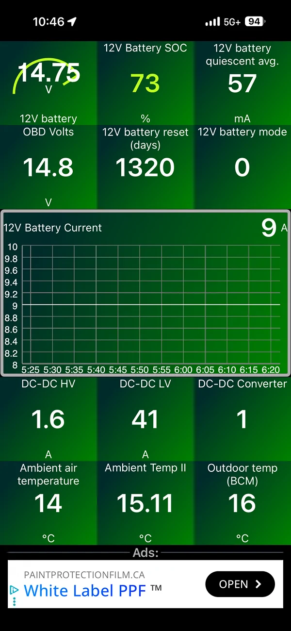 Ford F-150 Lightning Battery stats - how do mine look? IMG_2096