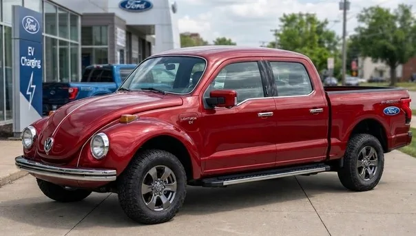 Ford F-150 Lightning Aerodynamics, wild accessory idea, fun thought experiment. VW Lightning