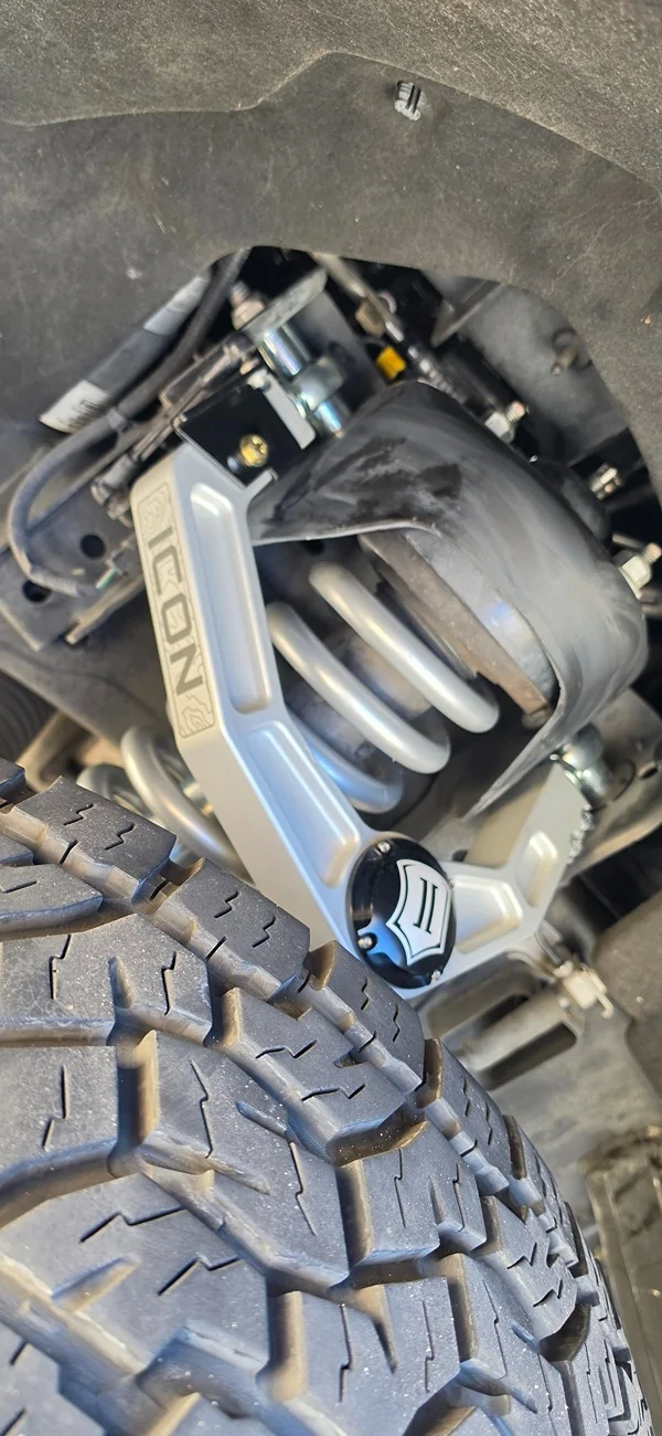 Ford F-150 Lightning Upper Control Arms - OEM ball joints are worn out at 116,000 miles 20260728_180147