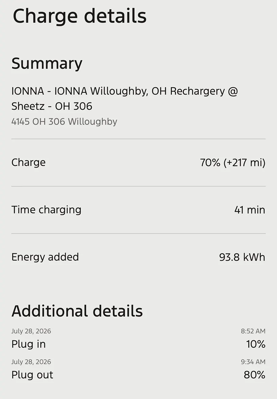 Ford F-150 Lightning 20,000 Mile Charging Tests IMG_1048