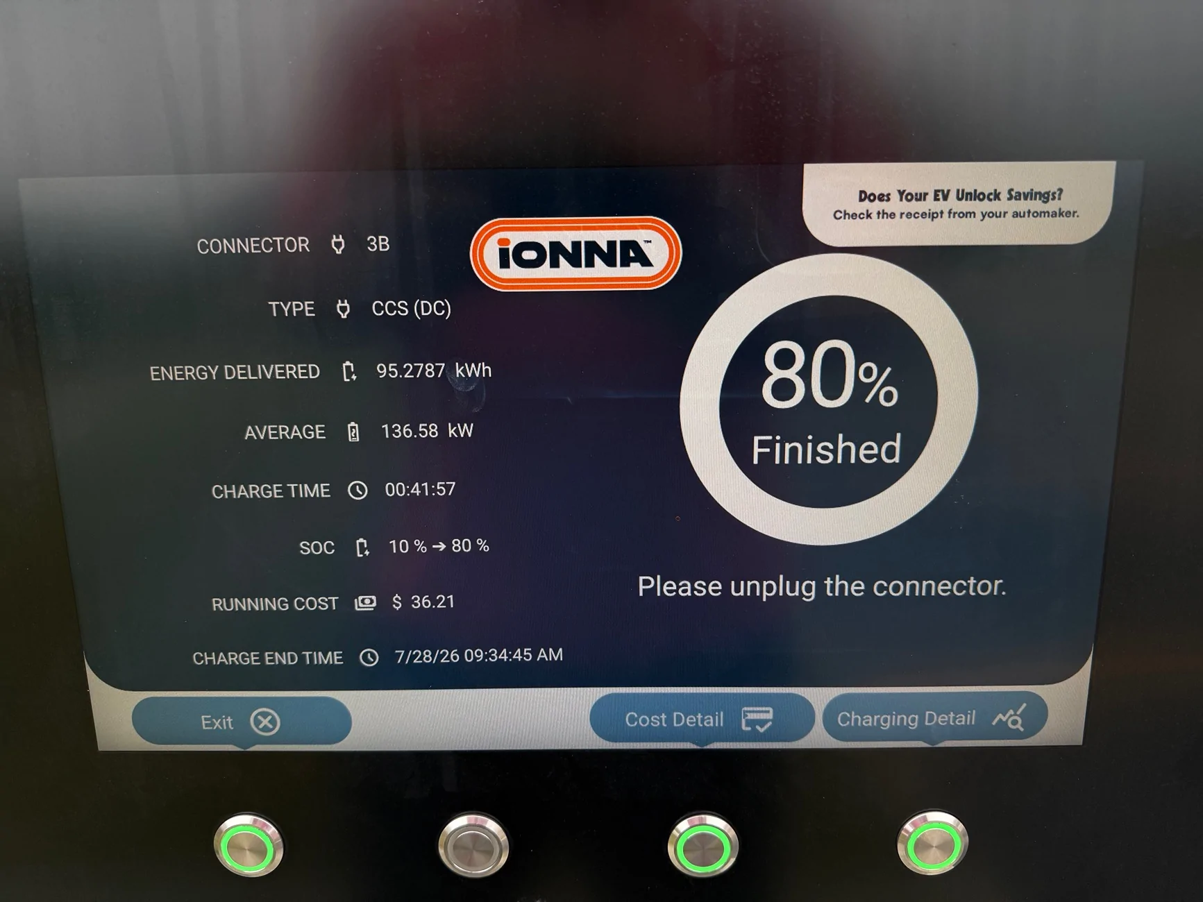 Ford F-150 Lightning 20,000 Mile Charging Tests IMG_1032