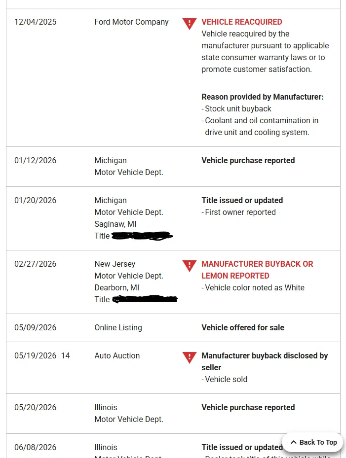 Ford F-150 Lightning Coolant valve broken, no parts, buyback: Fix#92 Screenshot 2026-07-29 182132