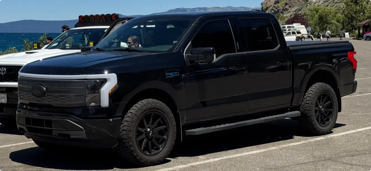 Ford F-150 Lightning Ordered new wheels and tires. 1785440227145-8