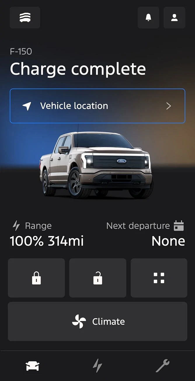 Ford F-150 Lightning GoM (Guess-o-Meter) gone nuts? lol Who's got screenshots of high range estimates? Screenshot_20260803_064359_Ford