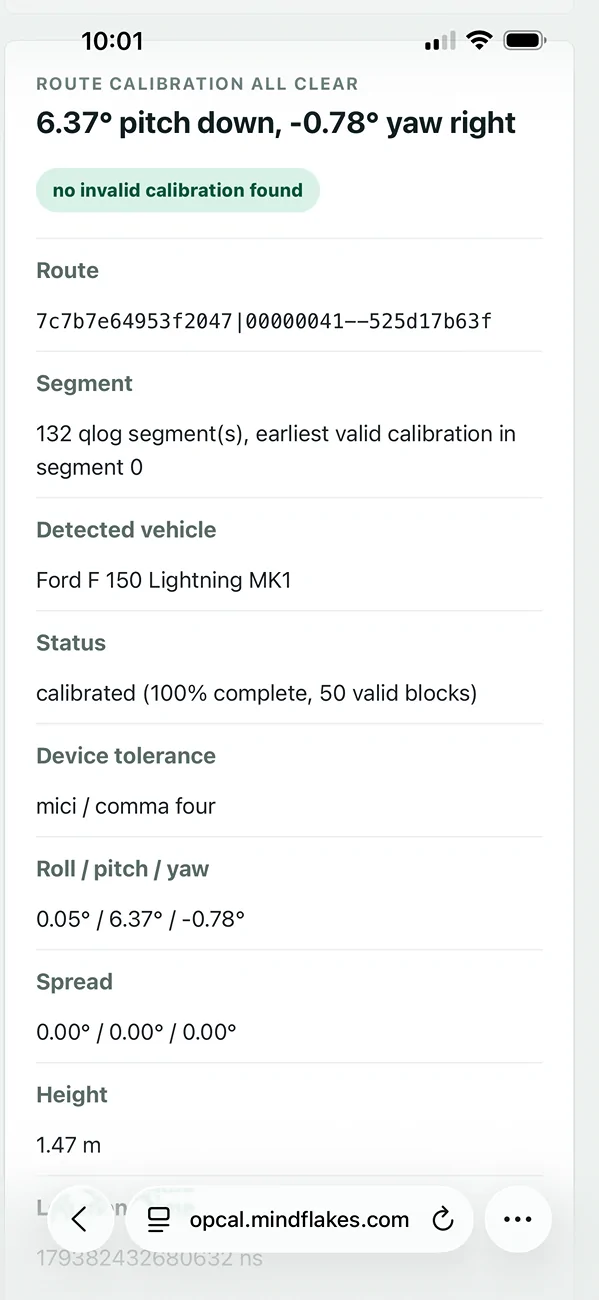 Ford F-150 Lightning Comma AI self driver assistant IMG_6822
