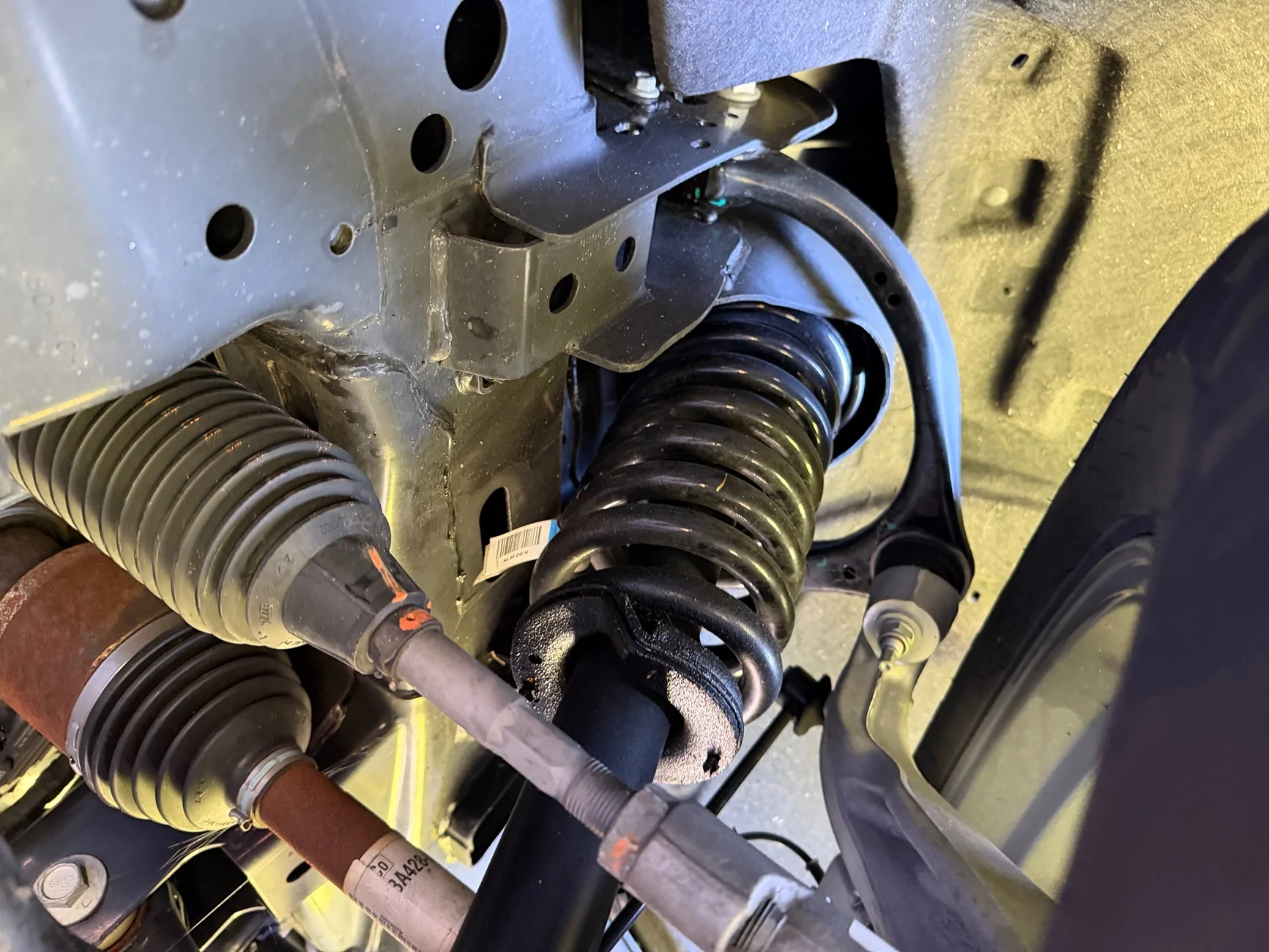 Ford F-150 Lightning Leaking strut at 20k miles IMG_3481