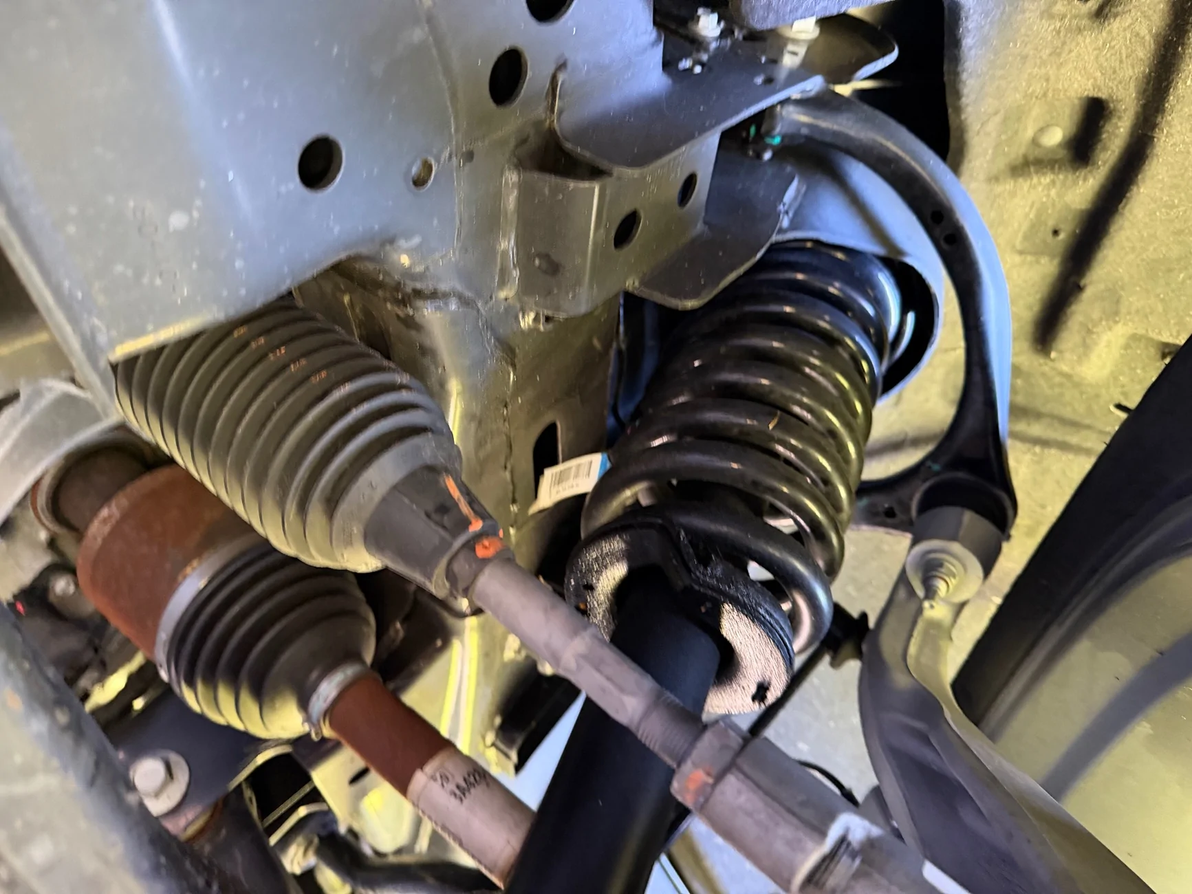 Ford F-150 Lightning Leaking strut at 20k miles IMG_3479