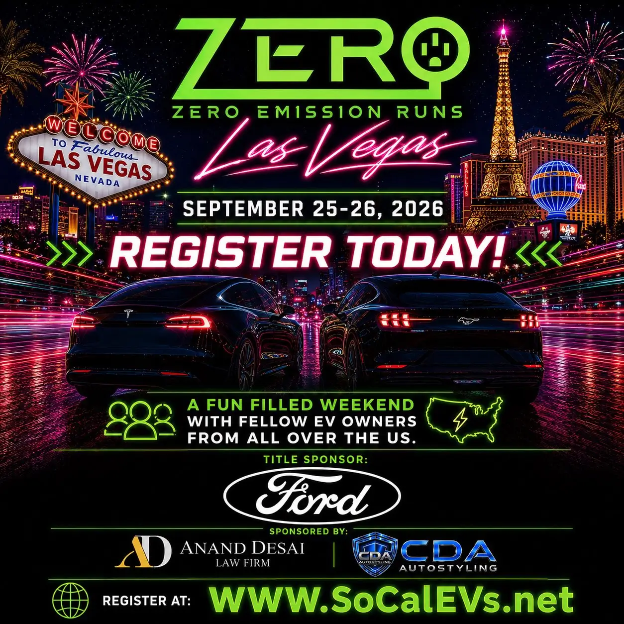 Ford F-150 Lightning Calling SoCal & Vegas Trucks: Join the Zero Emission Run to Vegas! ⚡️🛻 1787073590719-d4