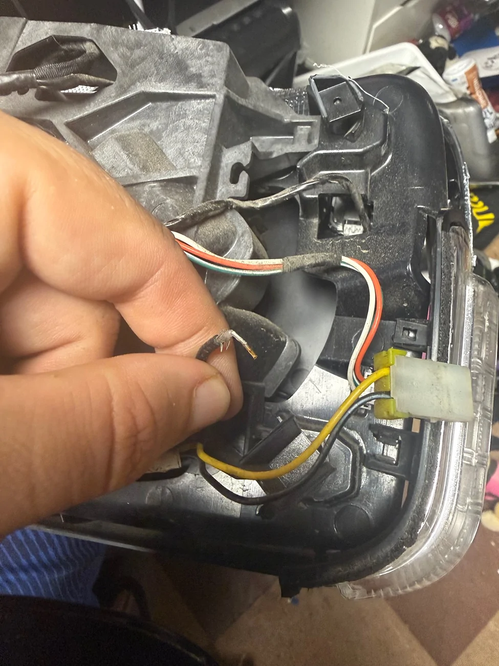 Ford F-150 Lightning Adding power mirrors to XLT IMG_6795