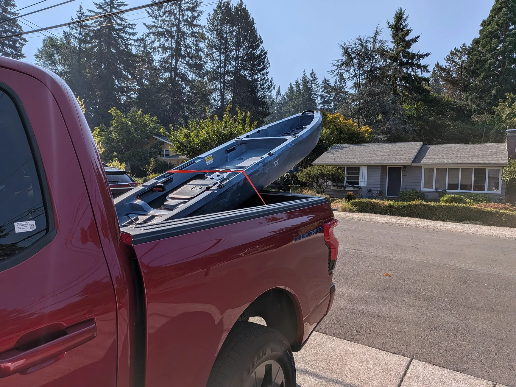 Ford F-150 Lightning I think I need a rack PXL_20260818_165042416