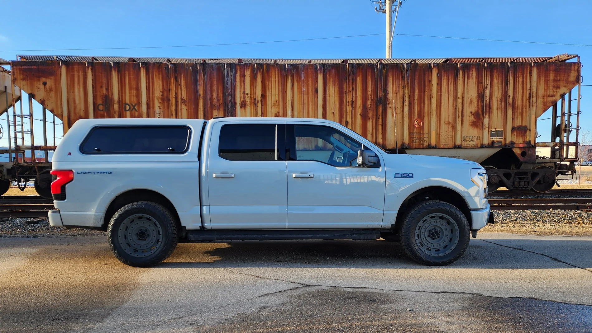 Ford F-150 Lightning Rough Country 3/4 level kit 20260307_165050